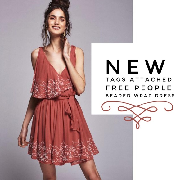 Free People Dresses & Skirts - NEW with TAGS fall beaded Free People